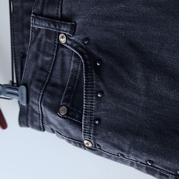 Max & Co Studded Stretch Cotton Blend Denim Jeans - Picture 5 of 9